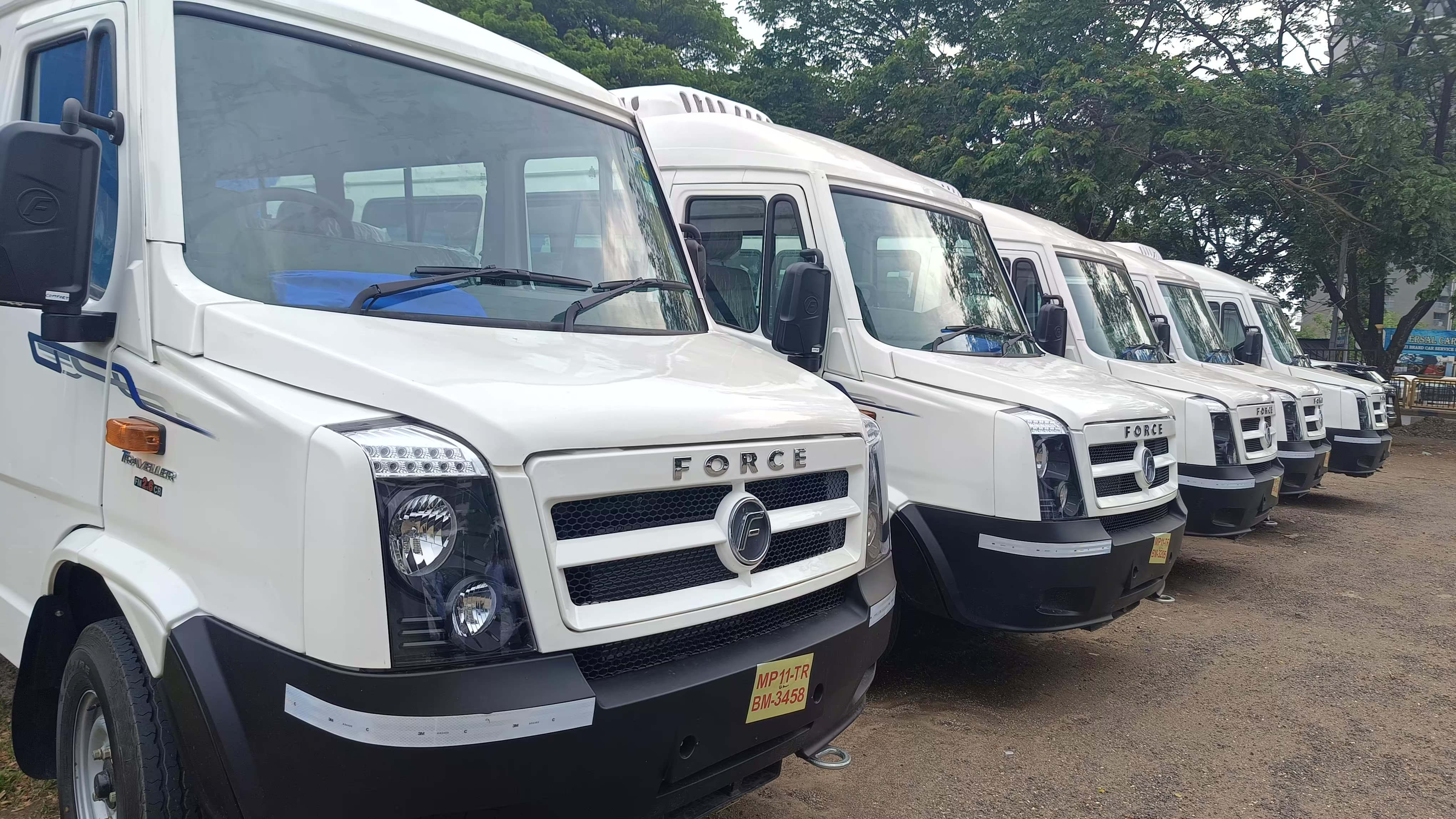 Corporate Shuttles vehicle - Professional corporate transportation service by Comfort Tours Pune